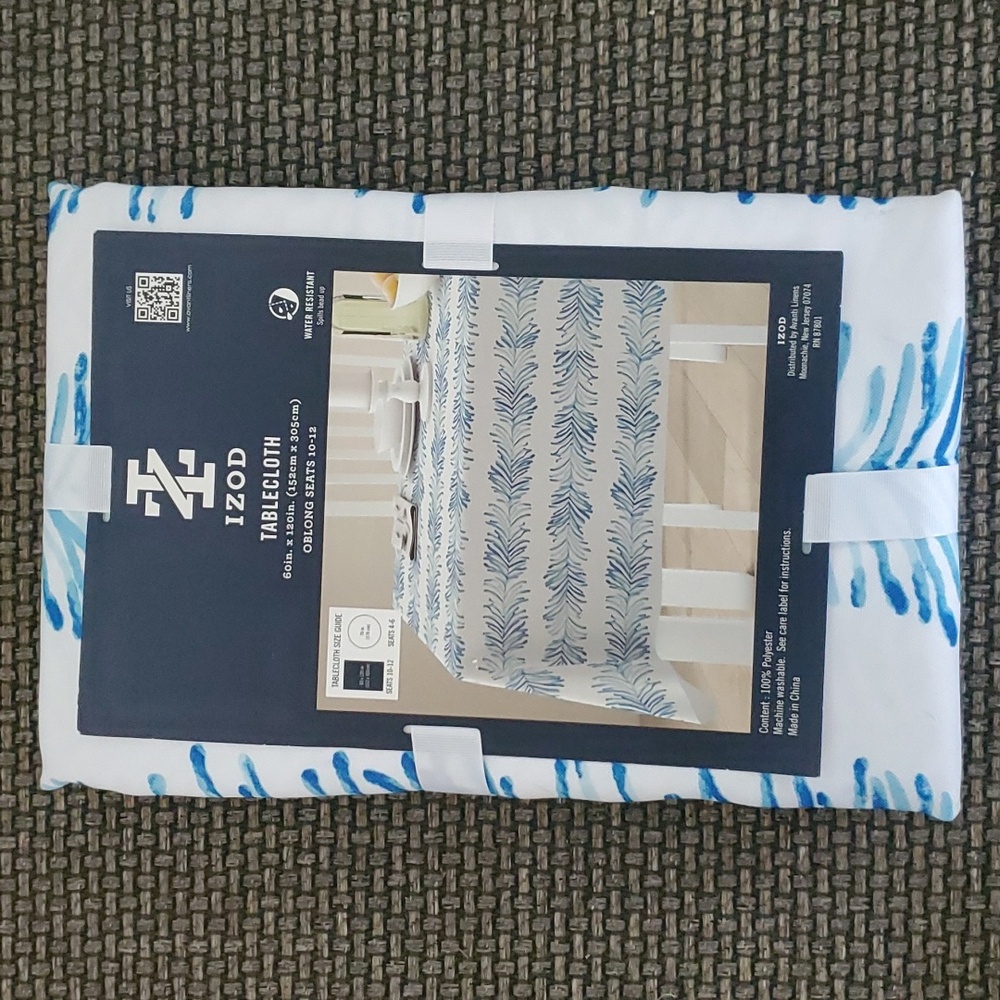 Izod Seagrass Stripe Tablecloth